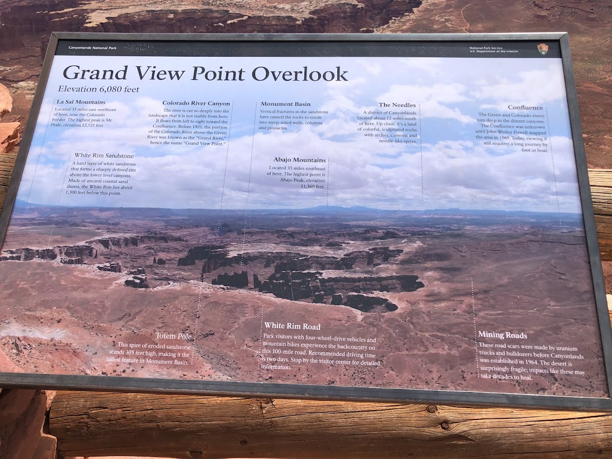 canyonlands-grand-view-overlook-sign – The Wandering C's